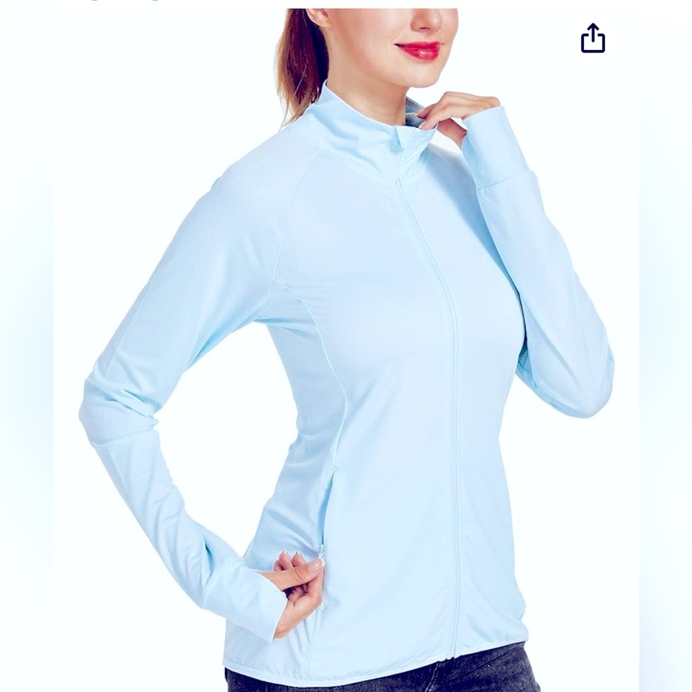 Willit Women's Long Sleeve Zipup Jacket -Size 2XL
